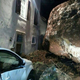 Illustration for article titled Giant boulder destroys building in Italy, another one misses by inches